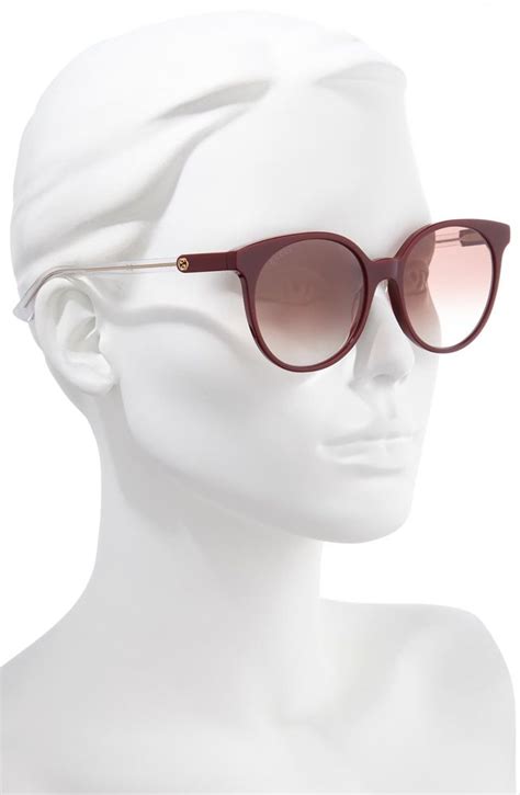 gucci 58mm oval sunglasses|Gucci 54mm round sunglasses.